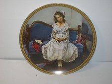 Edwin Knowles Norman Rockwell's Rediscovered Women Waiting At The Dance Mib Coa