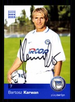 Bartosz Karwan Autogrammkarte Hertha BSC Berlin 2003-04 Original + A 130586