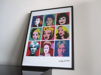 Kings of Pop - Andy Warhol - Autogramm - Pop Art - Michael Jackson John Lennon