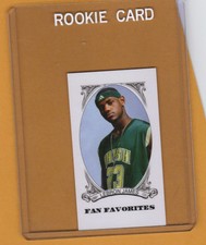 LEBRON JAMES IRISH ROOKIE RC CARD FLASHBACK MINI CAVALIERS MIAMI HEAT NBA