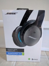 New Black Bose QuietComfort 25 QC25 Headband Headsets for Samsung and Android