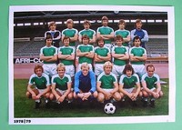 Mannschaftsbild SV Werder Bremen von 1978 '''