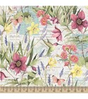 NEW from Susan Winget!! Botanical Buzz Scenic Cotton Fabric ~ by the YARD