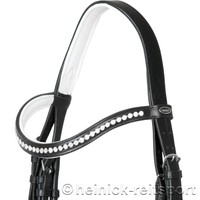 NEU Stirnband ~ Heinick Stirnriemen ~ 25 Modelle in Schwarz und Weiß unterlegt