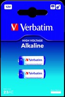 1x2 Verbatim 23 AE 12V Alkaline