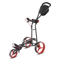 BIG MAX Autofold FF Golf Trolley 2016 - Ultrakompakt-Schwarz/Rot
