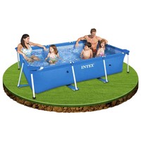 Intex Pool Schwimmbad - rechteckig mit Rahmen 300x200x75 cm NEU