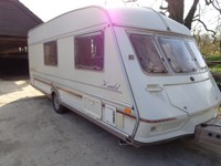 ABI Jubilee Herald Modell 1997 große Dusche TÜV 4.2018 komplett 12V autark 4Bett