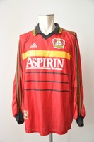 1998 - 2000 Bayer Leverkusen Trikot #20 Langarm Gr. XL Jersey Adidas Team