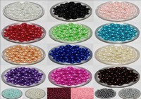 50,100,150,200, bis 1000 Glaswachsperlen Verschiedene F.Größen 4,5,6,8,10 mm TOP