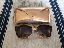 Bijou Brigitte Lunettes de soleil Or avec H \u0026 M Etui à lunettes