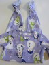 DEAL Carter's Size 24 Months Fleece Blanket Sleeper Purple Snowmen