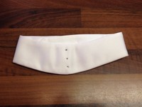 Schicker Turnierkragen in weiß mit Strass ***SALE***SALE***SALE***