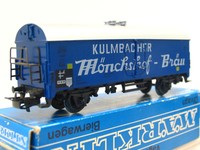 Märklin H0 4660 Bierwagen Kulmbacher Mönchshof Bräu DB OVP (Q6798)