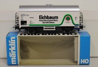 H0 Märklin 4415 Kühlwagen mit Logo "Eichbaum" - OVP