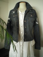 GAASTRA Jeans Jacke Blazer Gr.40 L LOGO