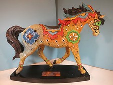Horse Of A Different Color Moroccan Mosaic Arabian Figurine-#434/10,000