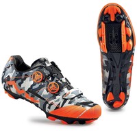 Northwave Extreme XCM MTB Fahrrad Schuhe orange/schwarz 2016