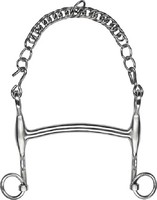 FEELING Kandarengebiß Kandare Gebiss aus satiniertem Edelstahl, massiv