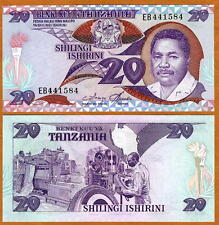 Tanzania / Africa, 20 Shilingi, Nd (1987), P-15, Unc