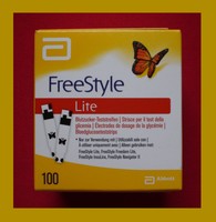 Freestyle Lite 100 Stueck Sensoren Teststreifen * FACHHAENDLER Abbott* NEU ^ OVP