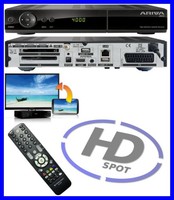 Ferguson Ariva 203 mit 2 x USB, Kartenleser,CI, Internet -TV, Lan, Wlan-fähig