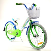  20HAP-GRE Kinderfahrrad 20" Zoll Kinderrad Fahrrad Rad Bike Spielrad Kinder 