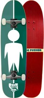 ALIEN WORKSHOP Old School Cruiser Skateboard Deck mit Ping Pong Grip KOMPLETT