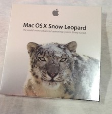 1 New Mac OS X 10.6 Snow Leopard Full Retail DVD - NEW FACTORY SEALED.