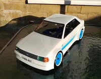Ford Escort Mk3 RS XR3i 1/10 RC Karo body to fit Tamiya LRP HPI Yokomo MST Drift