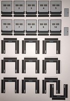 Rolltore Spedition "Loading dock" mit 10 Toren und Schleusen 1/87 Eigenbau