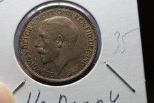 1912 Great Britain 1/2 Cents (Ll63)