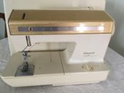 Singer Futura II Model 920 Two Way Sewing Machine manual, accessories & cover EC