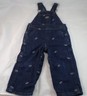 Oshkosh B'Gosh Boys Football Denim Overalls Size 24M 
