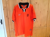 Vintage Nike Holland trikot De Boer 16 Gr.XL 