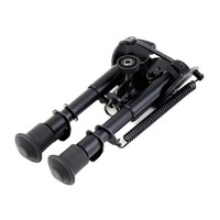 Einstellbar 6 Taktische Federbelasteten Zweibein Rückkehr Rest Bipod Jagd PO