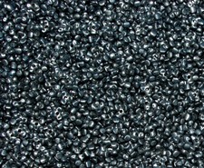 11mm Tri Beads BLACK PEARL 1,000pc beading crafts jewelry Made in USA
