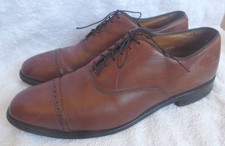 MENS ALLEN EDMONDS BYRON LEATHER SHOES, SZ 12M