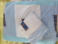 Bettwäsche Bezug 155 x 220 cm und Kissen 80 x 80 cm 