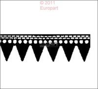 Keilriemen Riemen 1196 PJ6 MAEL AEG 1323531200 Waschmaschine Quelle 07558653