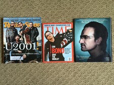 U2 Bono Rolling Stone 860, Time, New York Times Magazine Covers, Atyclb