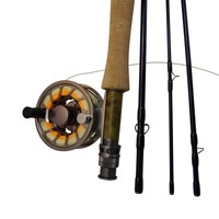 Fliegenruten Set NANO 8430-4,  Klasse #3, Länge 8,4 Fuß