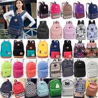 Damen Rucksack Freizeitrucksack Reise Sports Schulranzen Schultasche Daypack Bag