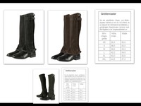 Kinder Damen Mini-Chaps Mini Chaps Kunst Leder schwarz braun 011468 101262 NEU