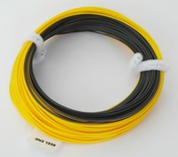 MDI Mühle Ende Fliegenschnüre Gewicht Vorwärts 5 Orange & Schwarz Sinkende WF5S