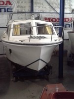 Motorkajütboot VIKING 20 mit HONDA BF 50 LRTU und Bugstrahlruder  VIKING-CRUISER