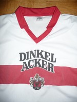 VfB Stuttgart Dinkel Acker Trikot Gr.S weiß kurzarm VINTAGE oldschool retro