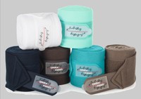 Eskadron Bandagen Fleece 4er, iceblue, darknougat, lightnougat, capri, navy