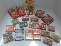 Konvolut Kat.1 Feuerwerk Artikel alt - 22 Schtl.-  Silvester Knaller Silberhütte