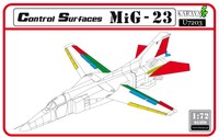    KARAYA 1/72 MiG-23 control surfaces - re-edition   